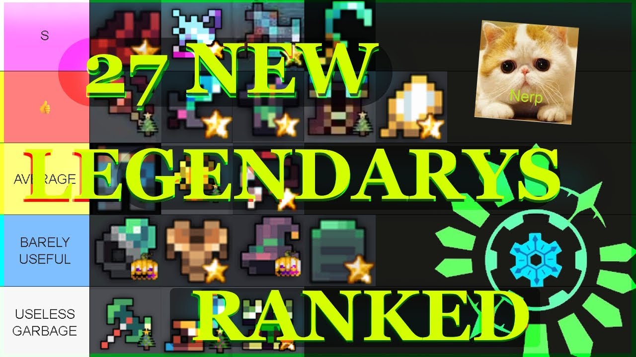 PIXEL QUEST'S LARGEST UPDATE LEGENDARY TIERLIST