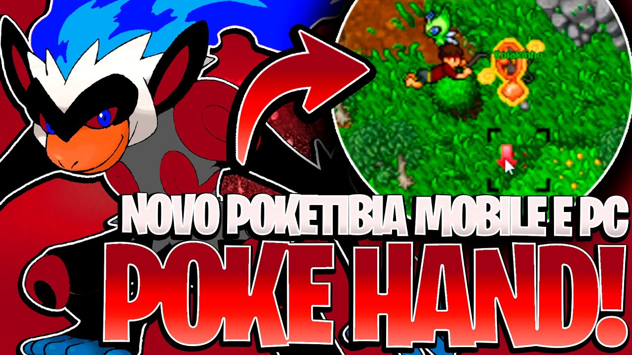 NOVO POKETIBIA 2025 MOBILE E PC🤯🔥POKE HAND! ABRIU AGORA, VEM PRO GAME!! BASE SHINY E MEGA!