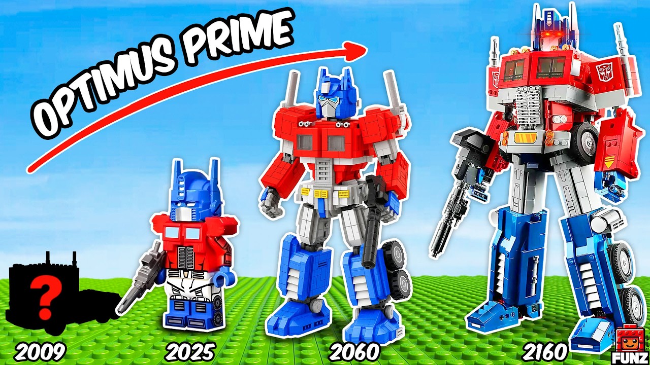LEGOトランスフォーマー：オプティマス・プライム全バージョンを制作！｜Funz Bricks JP