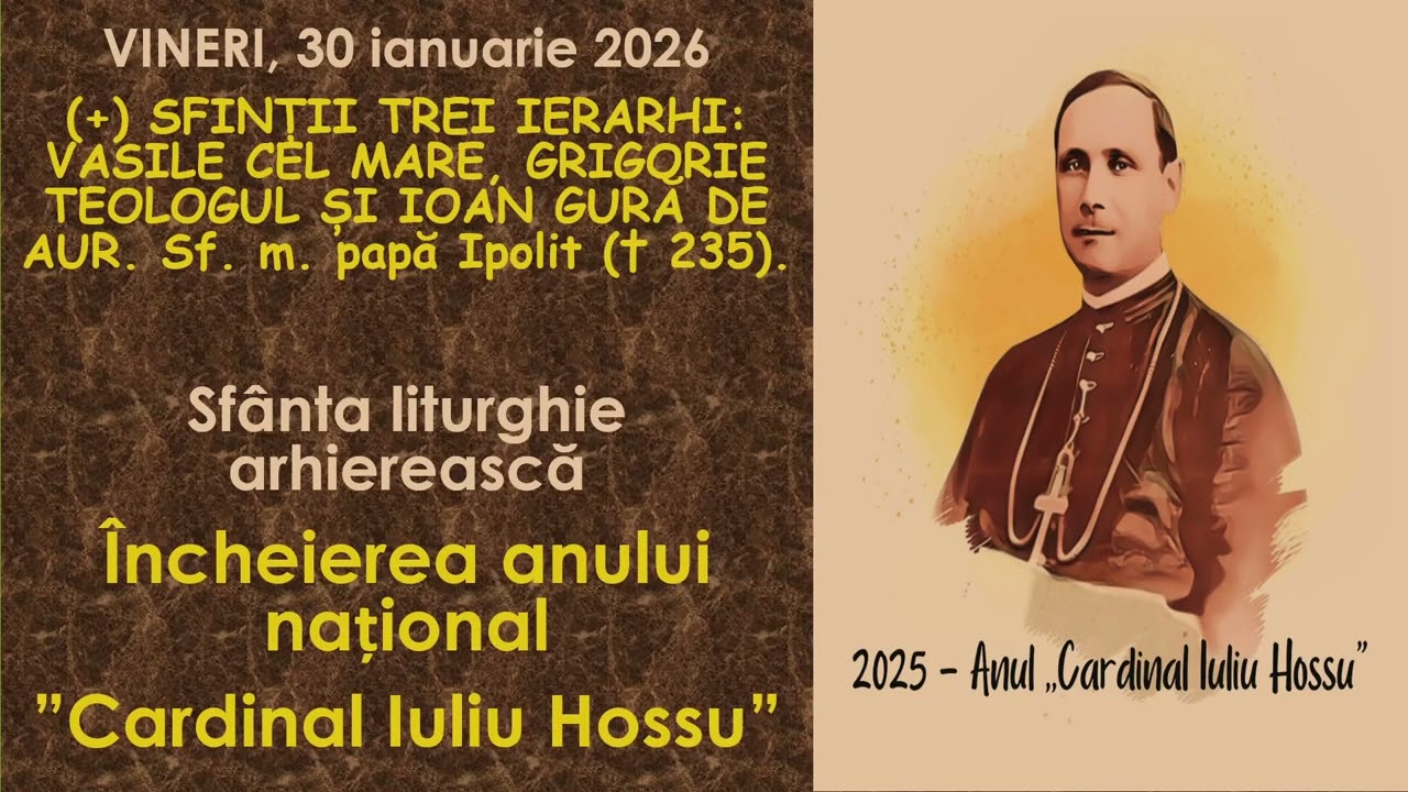 Sf. Liturghie arhierească dedicată Anului „Cardinal Iuliu Hossu” - Catedrala din Piața Cipariu, Cluj