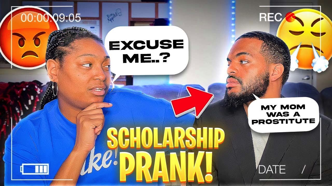 175,000 SCHOLARSHIP PRANK ON MOM (SHE WAS A PROSTITUTE)
