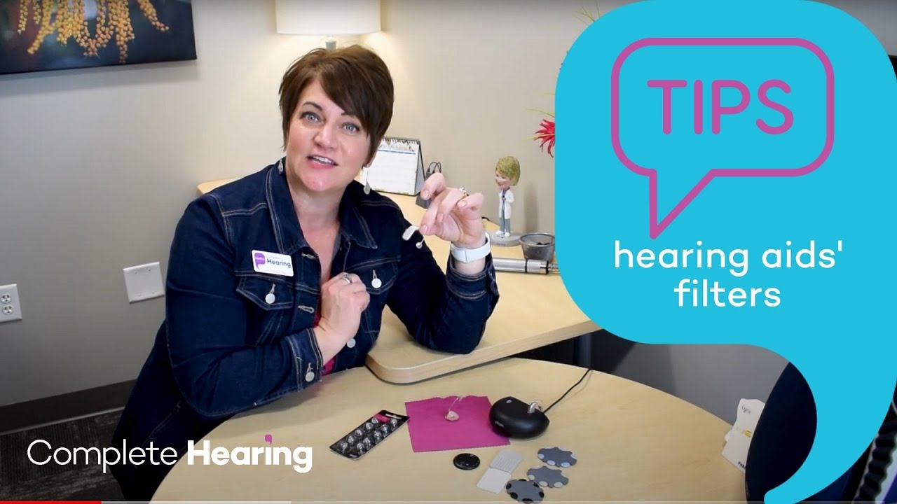 Quick change tips for hearing aid filters