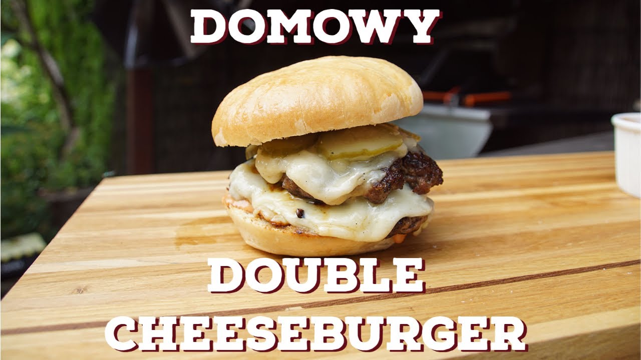 Przepis na domowe podwójne cheeseburgery | Kuchnia Brodacza