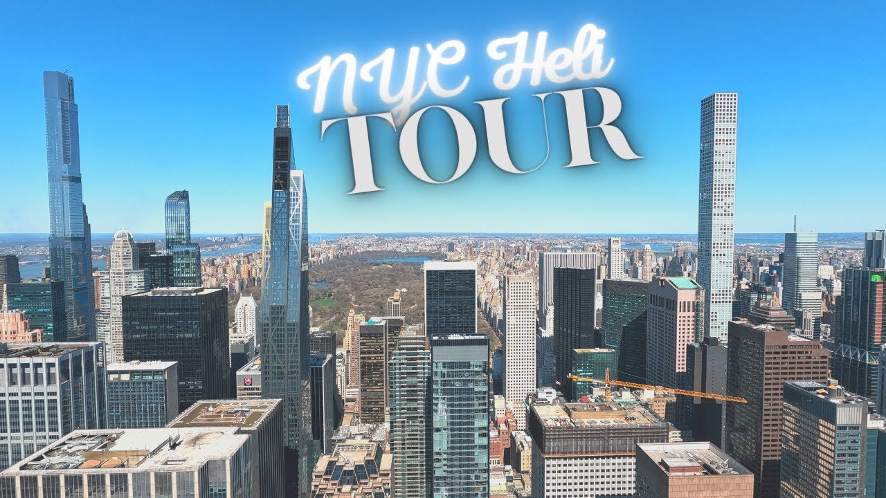 New york city helicopter Tour 5k Professional Vlogging for Truckers -Speed is King