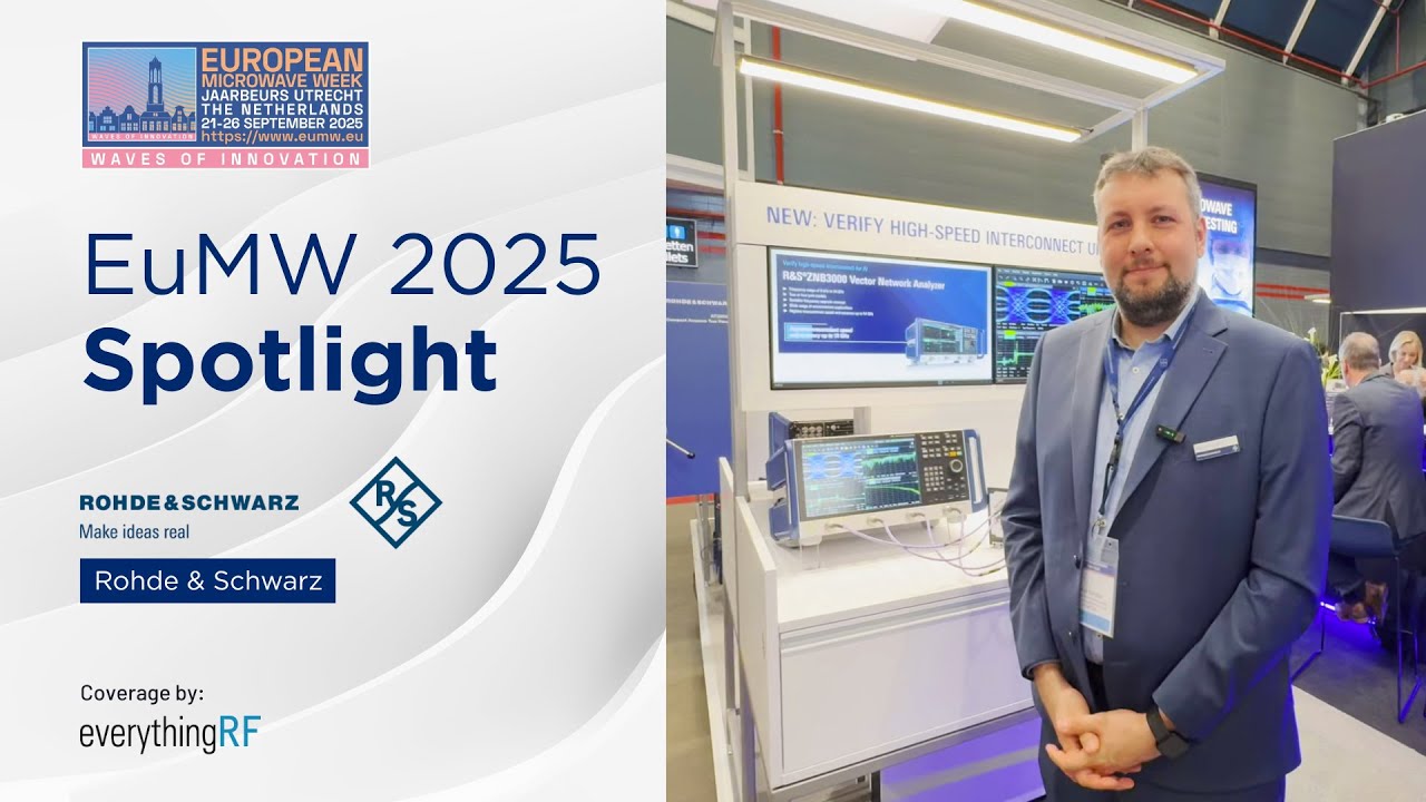 EuMW 2025 Spotlight: Rohde & Schwarz Unveils ZNB 3044 Vector Network Analyzer