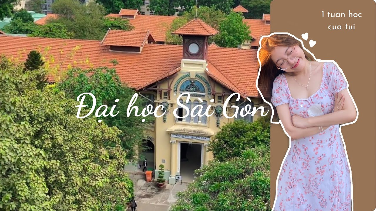 ĐẠI HỌC SÀI GÒN - 1 tuần đi học của tui
