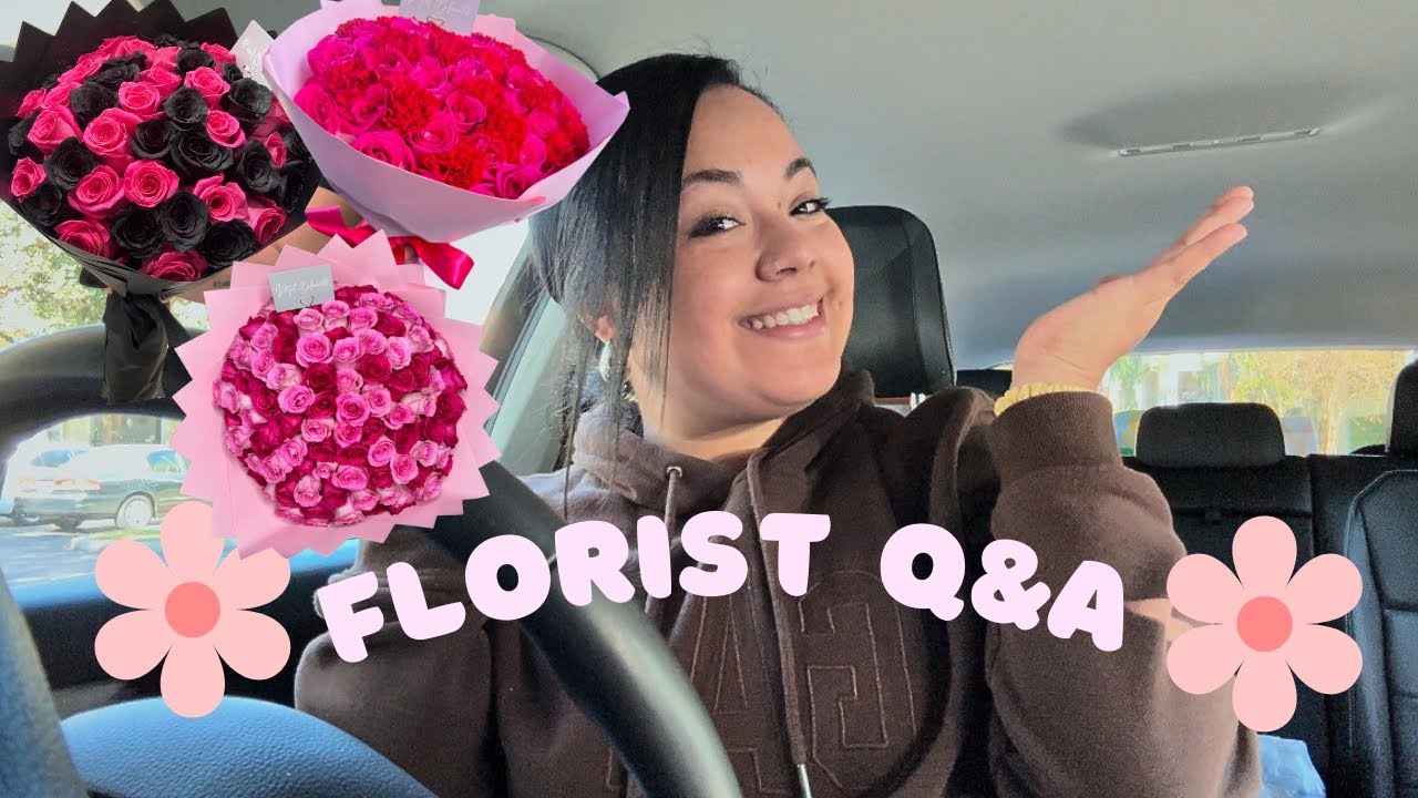 HOW TO START A FLOWER BUSINESS | FLORIST Q+A