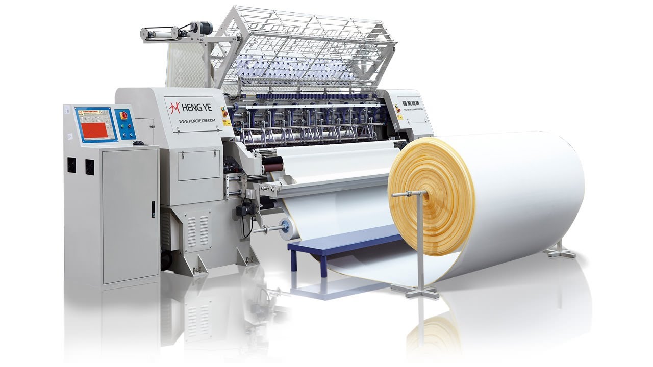 HY-94-3B Computerized lock stitch multi-needle quilting machine for home textile, clothes, bags etc.
