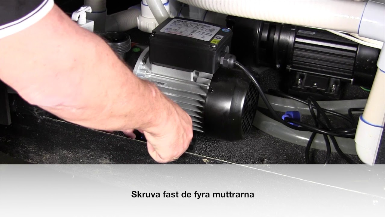 Byta cirkulationspump | Utomhusspa | Utespa | Balboa cirkulationspump | Gör det själv