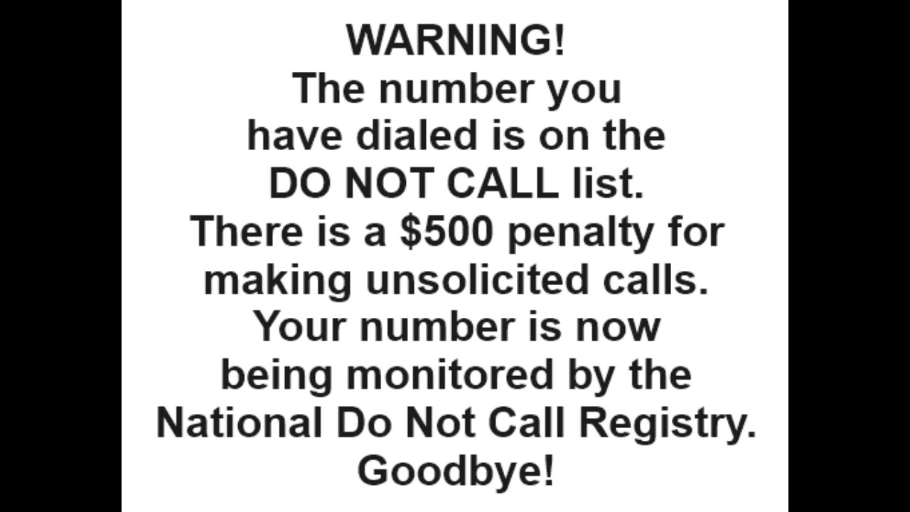 Are you tired of unsolicited spam/scam calls?