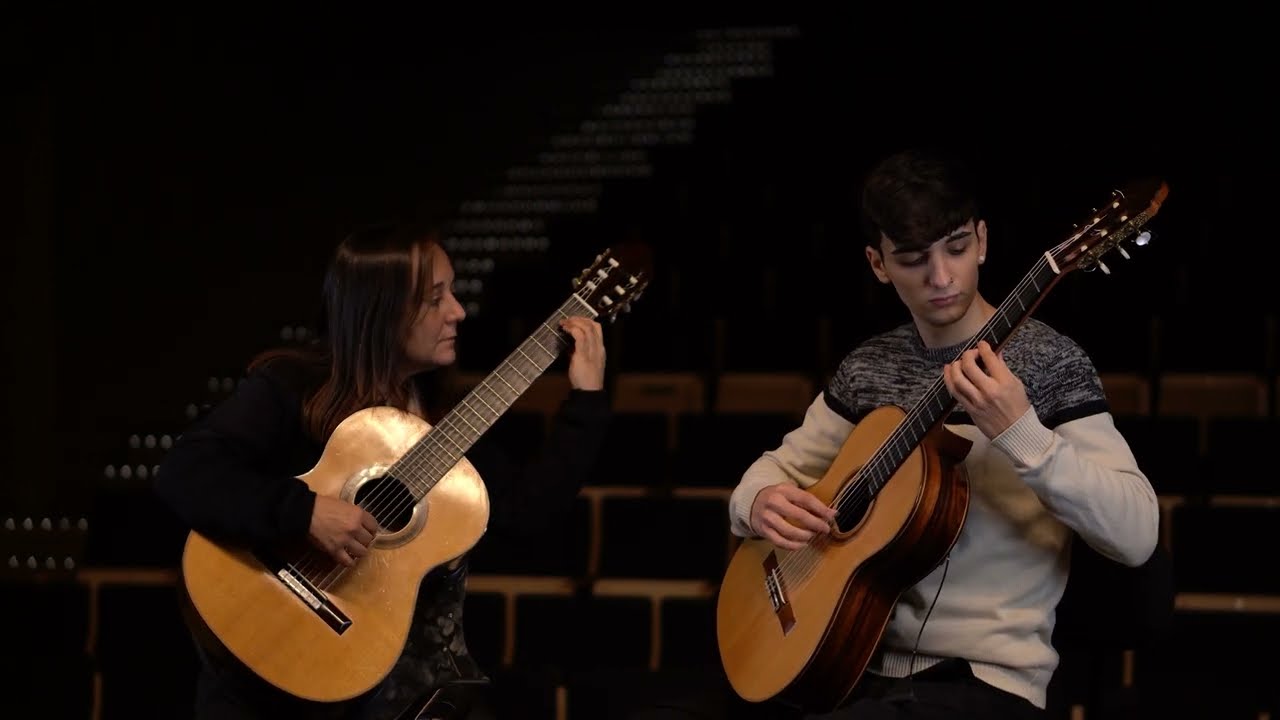 Milongueo del Ayer (Abel Fleury) - Duo Guitarrarte