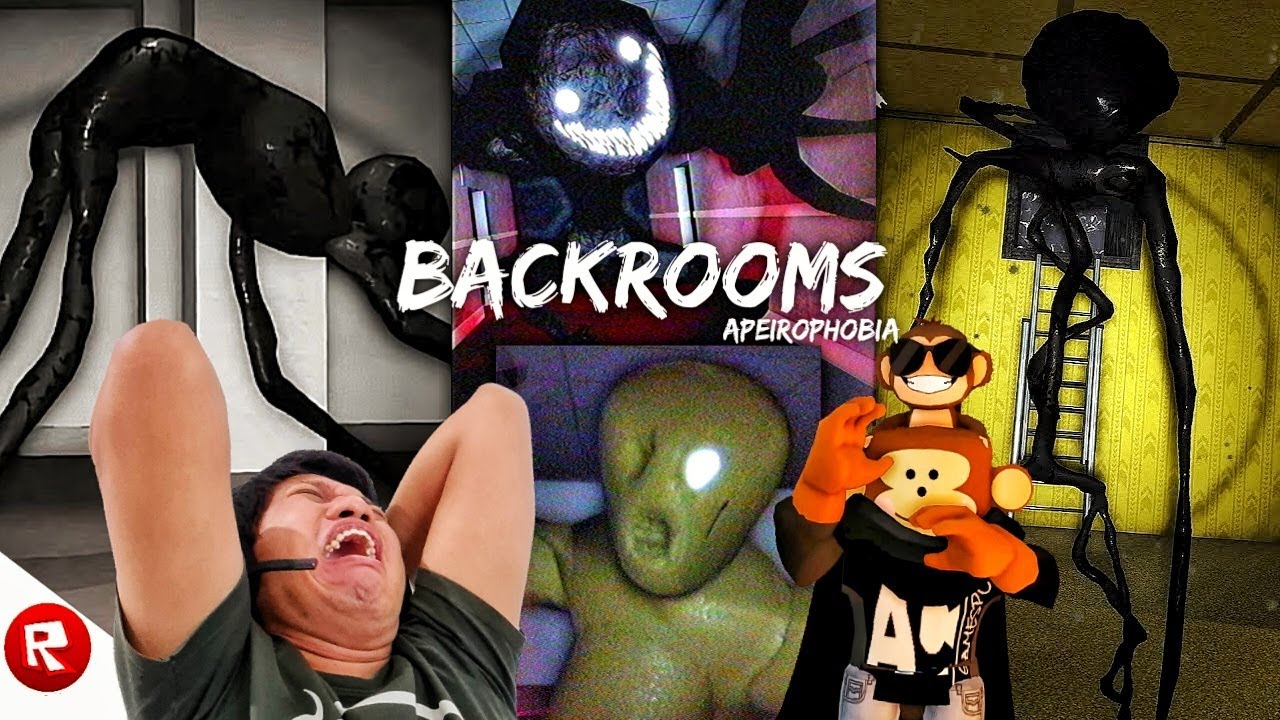 GAME BACKROOMS TERBAIK DAN PALING MIRIP DENGAN YANG ASLI!! Roblox Apeirophobia [INDO] ~Level 1-8!!