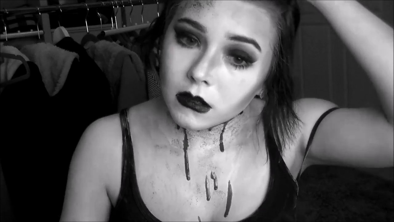 Halloween-Makeup | R.I.P
