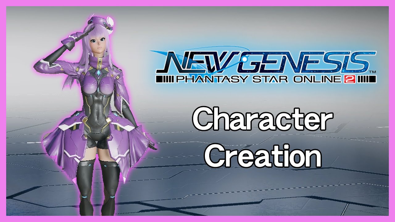 PSO2: New Genesis Character Creation (Global CBT)