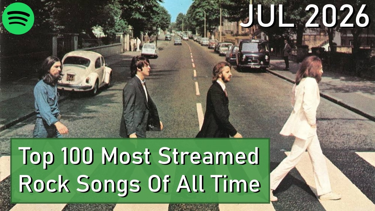 Top 100 Most Streamed Rock Songs Of All Time