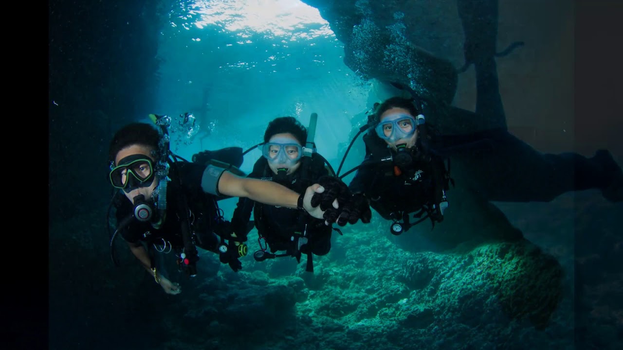 Marine Club Nagi - Course A：Blue Cave Diving
