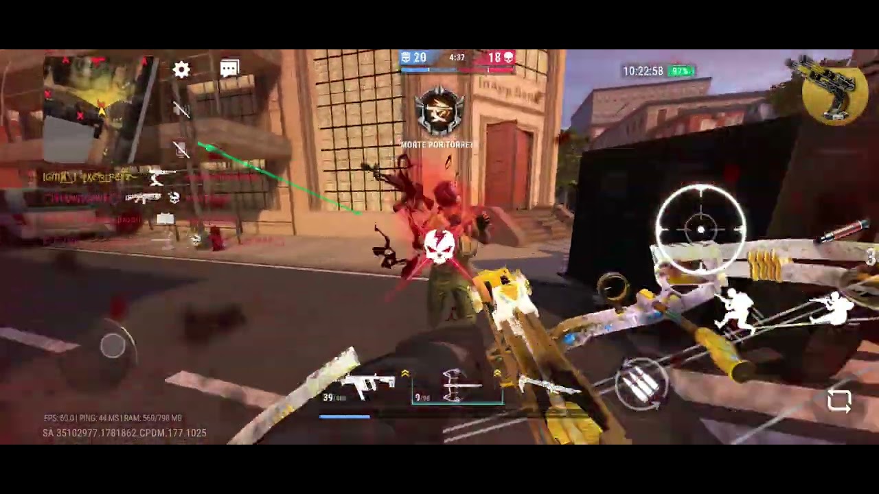 Xerife mso modern Striker online clã GMA 