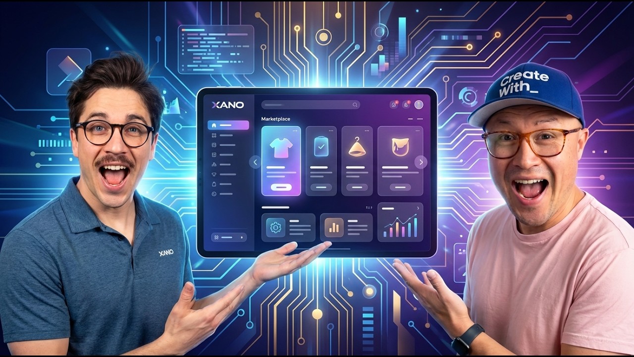 Building a 2-sided marketplace LIVE with Cursor and Xano (Live session)