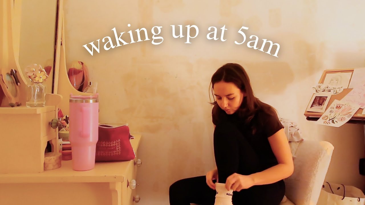 A Gentle 5AM Morning Routine for Nerve-Racking Days 💭