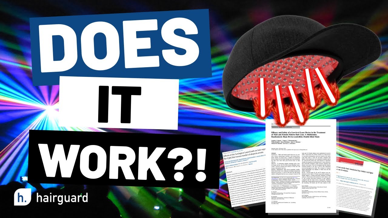 LLLT - Low Level Laser Therapy - WILL YOU GET HAIR GROWTH RESULTS?