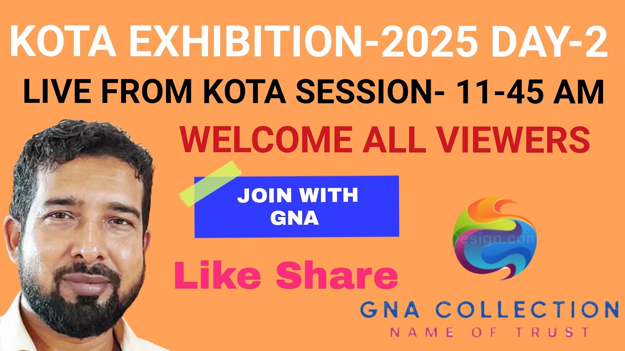 WELCOME ALL VIEWERS AND SUBSCRIBERS JOIN WITH GNA LIVE DAY-2 KOTA ( 29- NOVMBER-2025)