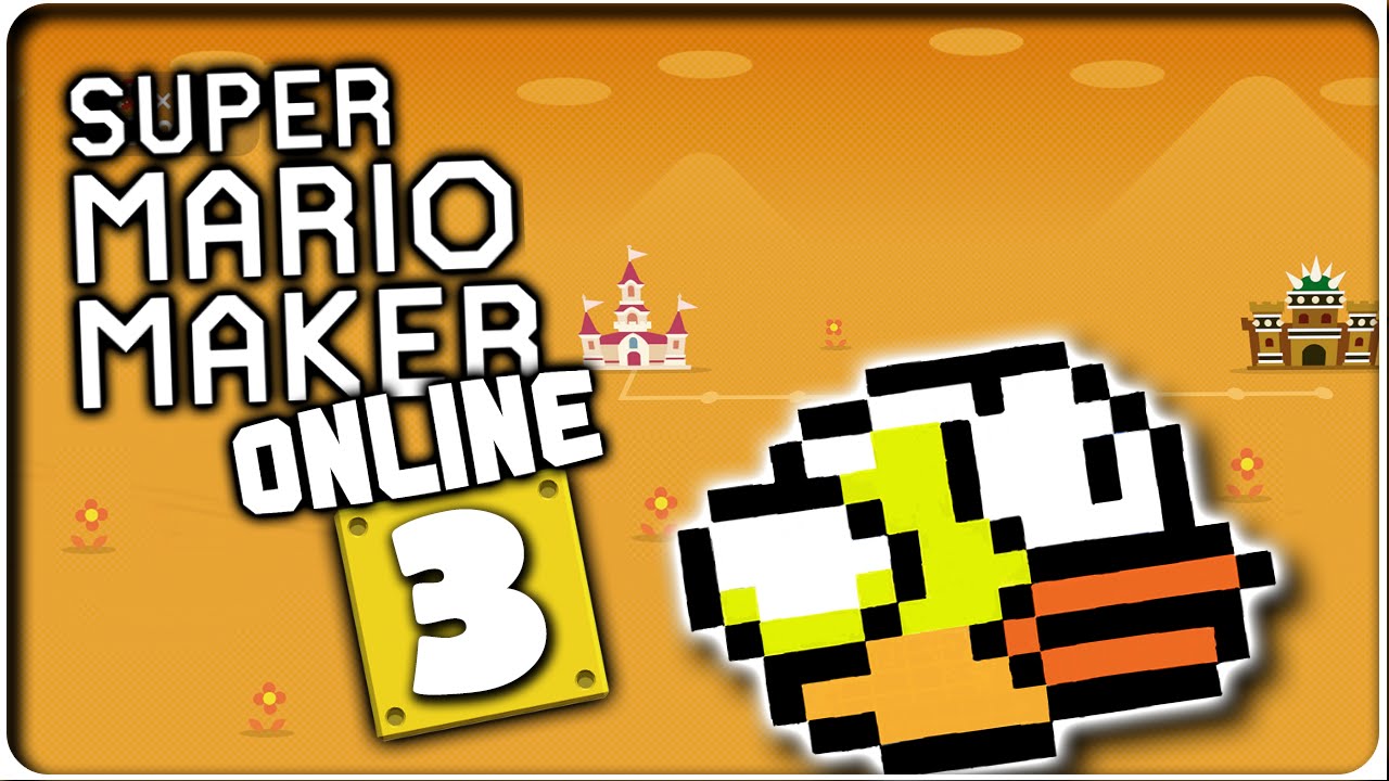SUPER MARIO MAKER ONLINE Part 3: Flappy Mario - 100-Mario-Herausforderung (leicht)