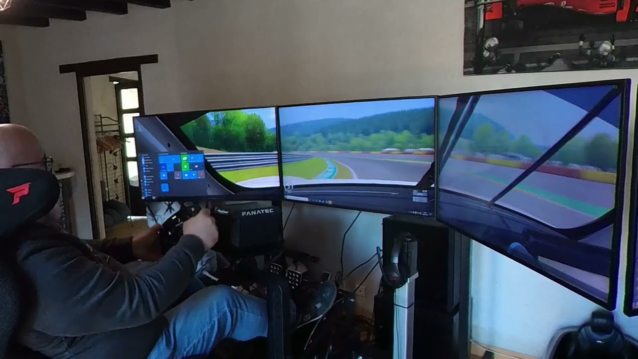 hors serie test asseto corsa en simulateur avec tours auto evenements lien en description