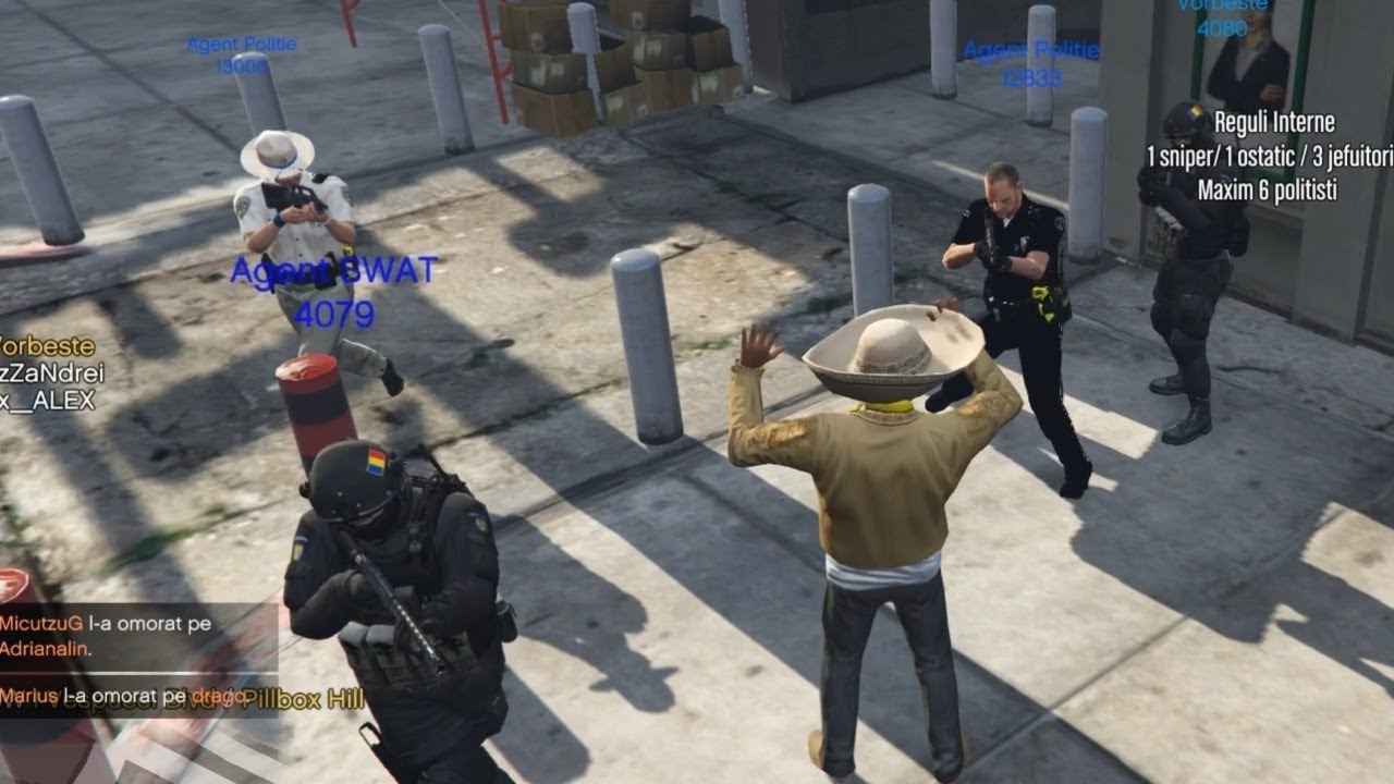 GTA Real Life! Mexicanul asasin este incercuit de politie! Episodul 47!