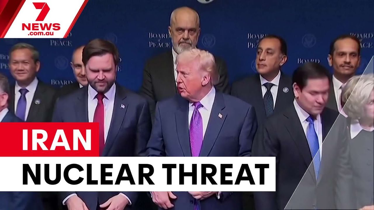 Trump threatens Iran with strikes over nuclear program | 7NEWS