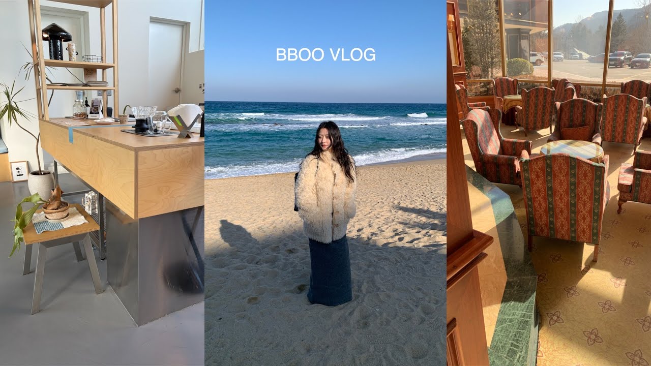 [VLOG] 강릉.속초 여행은 처음이라..| 맛집 대방출🍚| 켄싱턴호텔 설악 | 1번지 감자적 | 모녀가리비 | 일상 브이로그