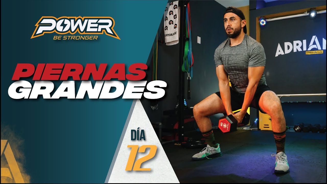 Piernas de ¡INFARTO! 🔥La mejor Rutina para que Crezcan | Reto Power día 12
