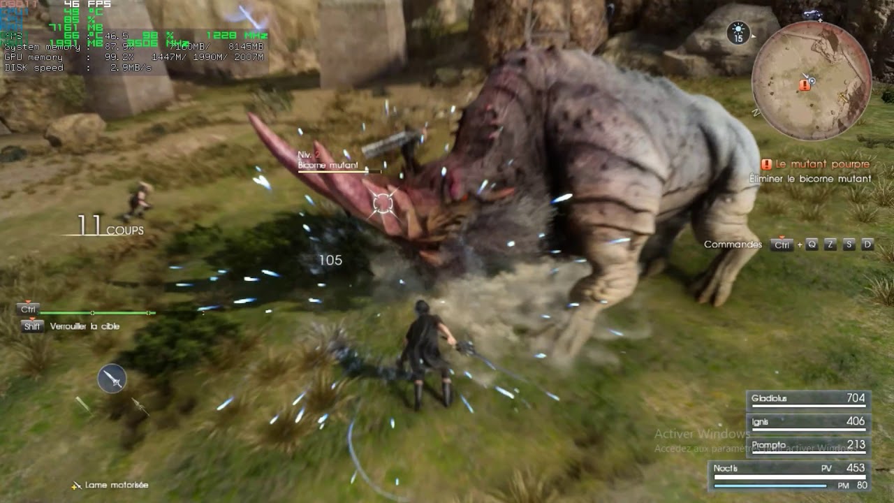 FINAL FANTASY XV BENCHMARK GTX770