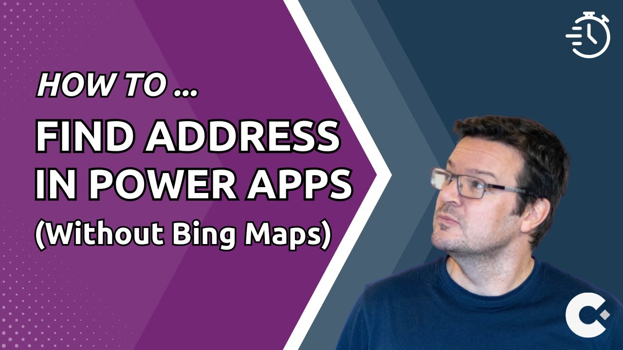 How to Bring Address Data into your Power App (now Bing Maps is being retired)