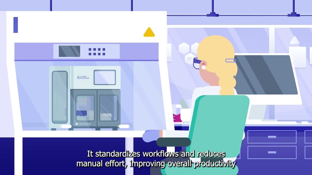 Curiox Pluto ALPHA | Affordable Cell Washing Automation for Every Lab