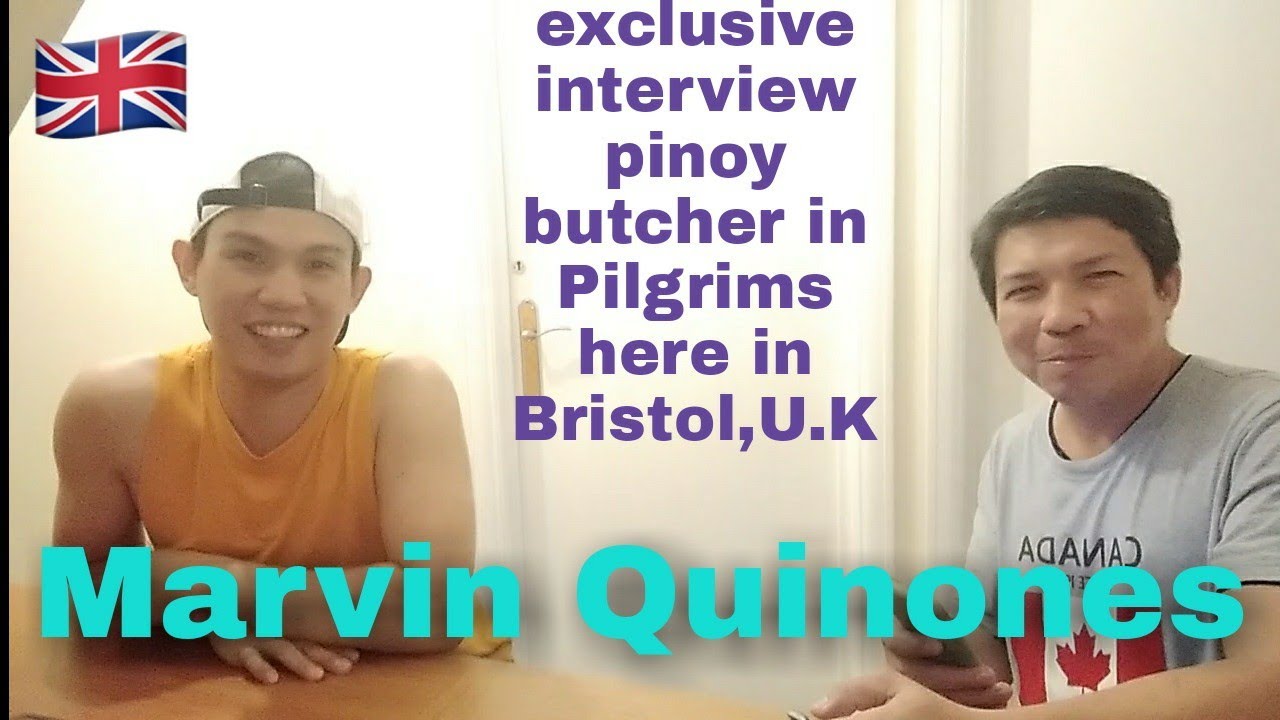 exclusive interview pinoy butcher in Pilgrims here in Bristol,U.K:          Mr.Marvin Quinones