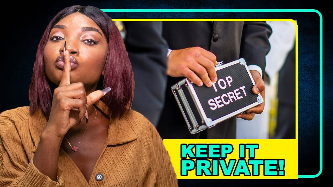 Things You Should Never Tell Anyone, Protect Your Peace!