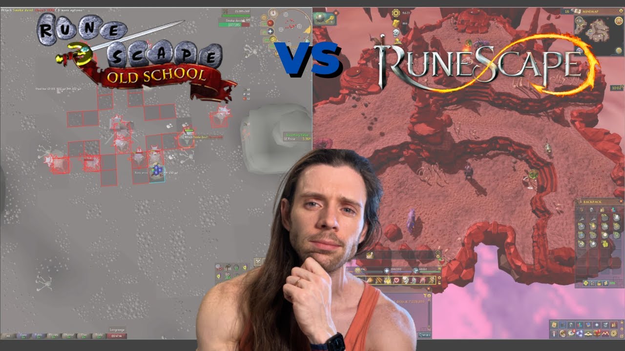 The Experience of Playing OSRS & RS3 At The Same Time