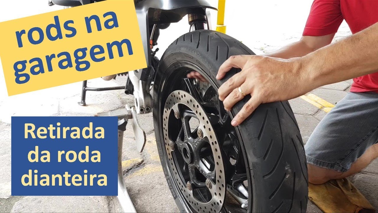 BMW F800R - Retirada da roda dianteira (mod.2015-17) #tutorial #motocicletas #manutenção