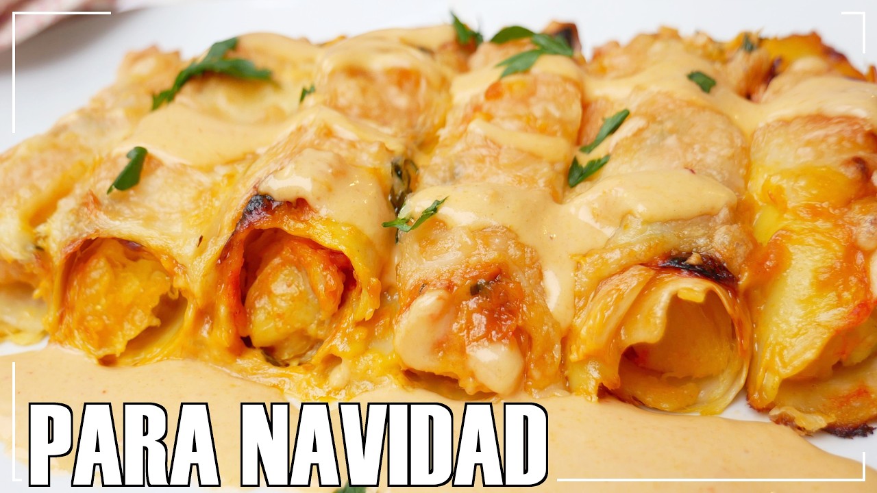 Cómo hacer canelones de pescado y marisco en solo 30 minutos para Nochebuena y Año Nuevo