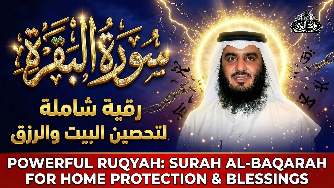 سورة البقرة كاملة بصوت أحمد العجمي | رقية المنزل لتحصين البيت وطرد الشياطين SURAH ALBAQARAH