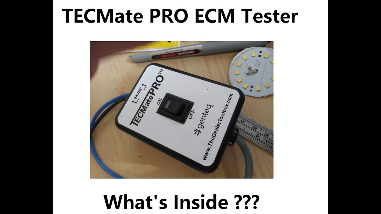 Tecmate Pro Teardown (Furnace ECM Motor Diagnostic Tool )