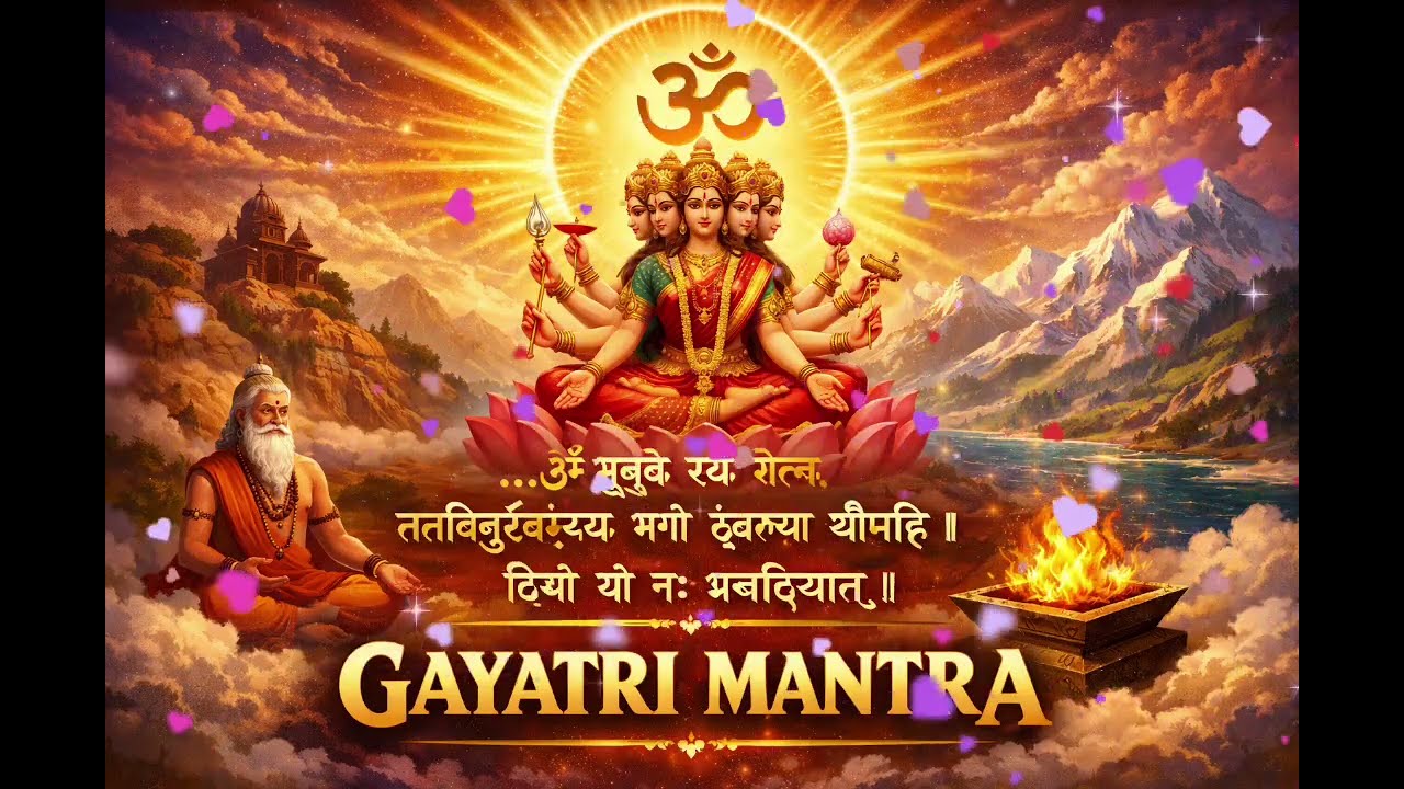 Gayatri Mantra | ॐ भूर् भुवः स्वः | मन की शुद्धि और आत्मिक जागरण का मंत्र
