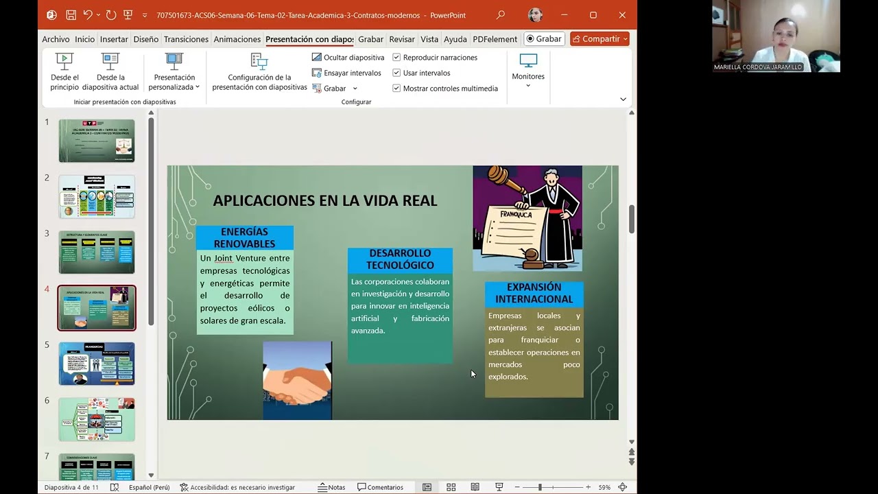 VIDEO DE CONTRATOS MODERNOS Joint Venture y las Franquicias