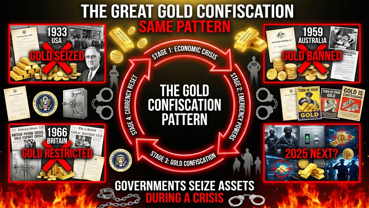 The Great Gold Confiscation: How Governments Seize Assets During a Crisis