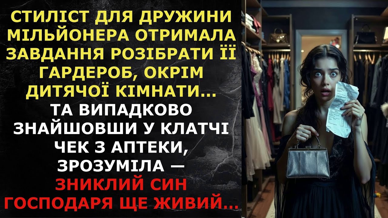Стиліст отримала завдання розібрати гардероб, окрім дитячої кімнати... Та випадково знайшла...
