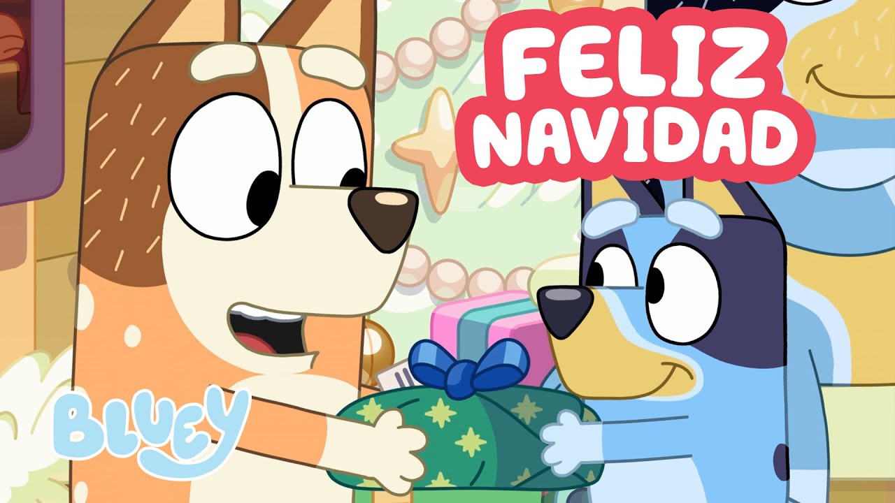 🔴EN VIVO: Feliz Navidad con Bluey 🎅 💙 | 2 HORAS | Bluey Español Canal Oficial
