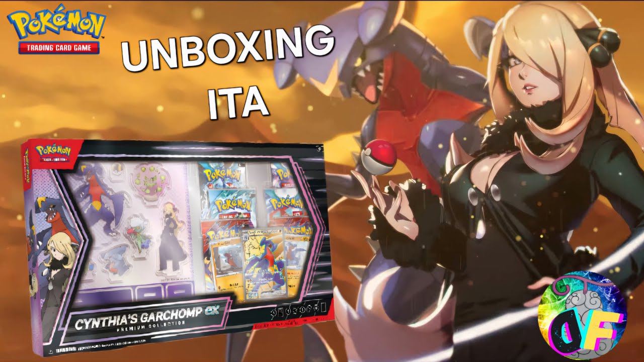 Pokémon TCG - Collezione Premium Garchomp EX di Camilla UNBOXING ITA W/BOT_Pasqui