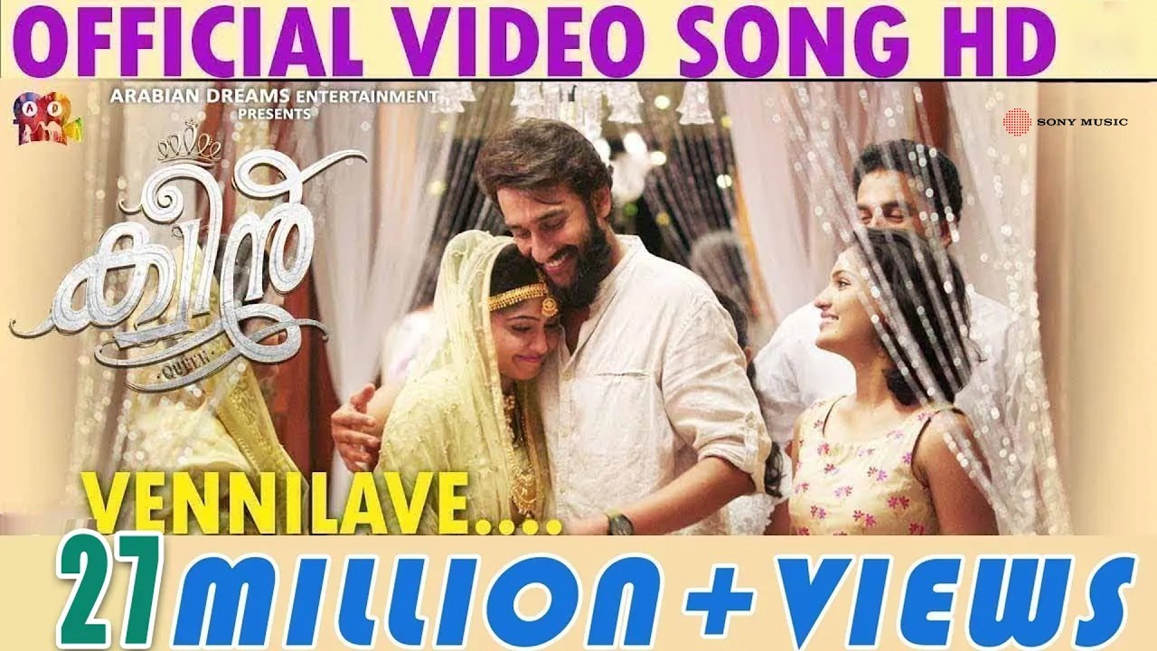 Vennilave Video Song | Queen | Dijo Jose Antony | Jakes Bejoy | Arabian Dreams Entertainment