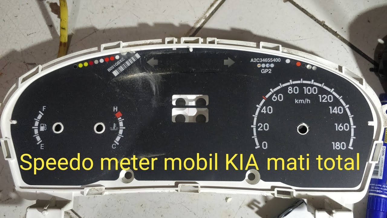 Speedometer mobil kia mati total