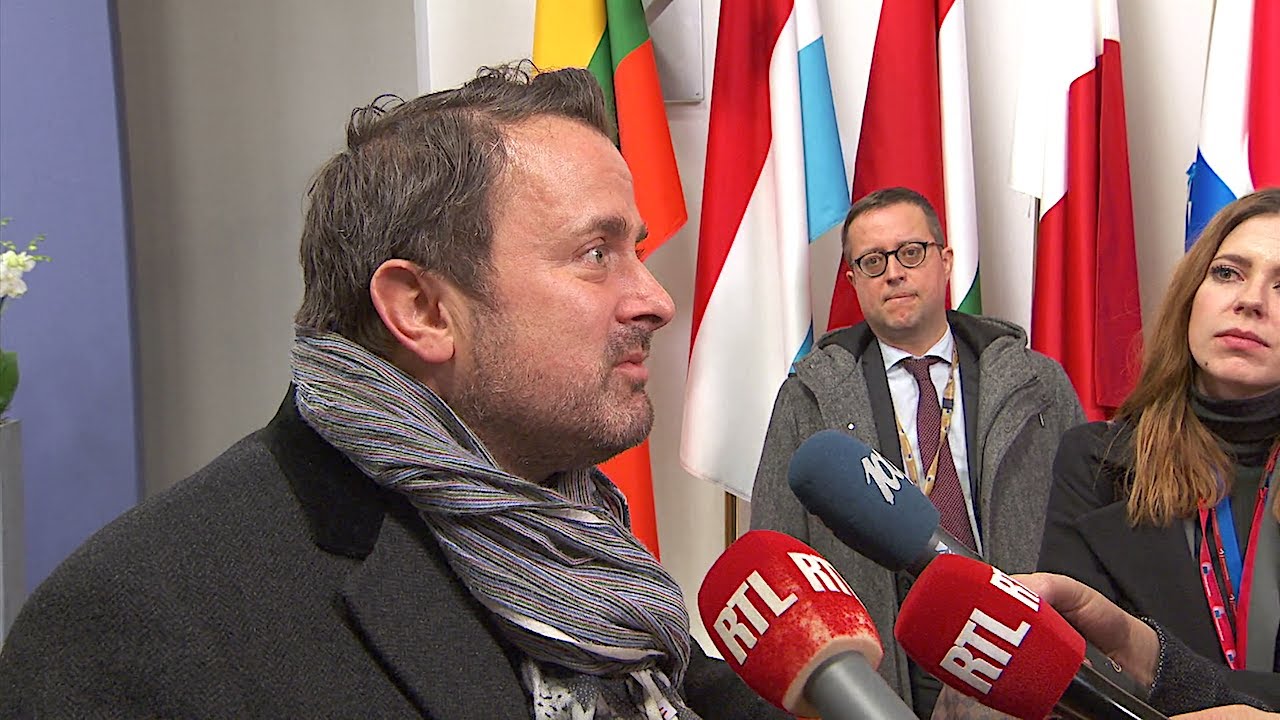 21.02.2020 - Statement Xavier Bettel (luxemburgisch) - EU-Sonderrat (1. Tag)
